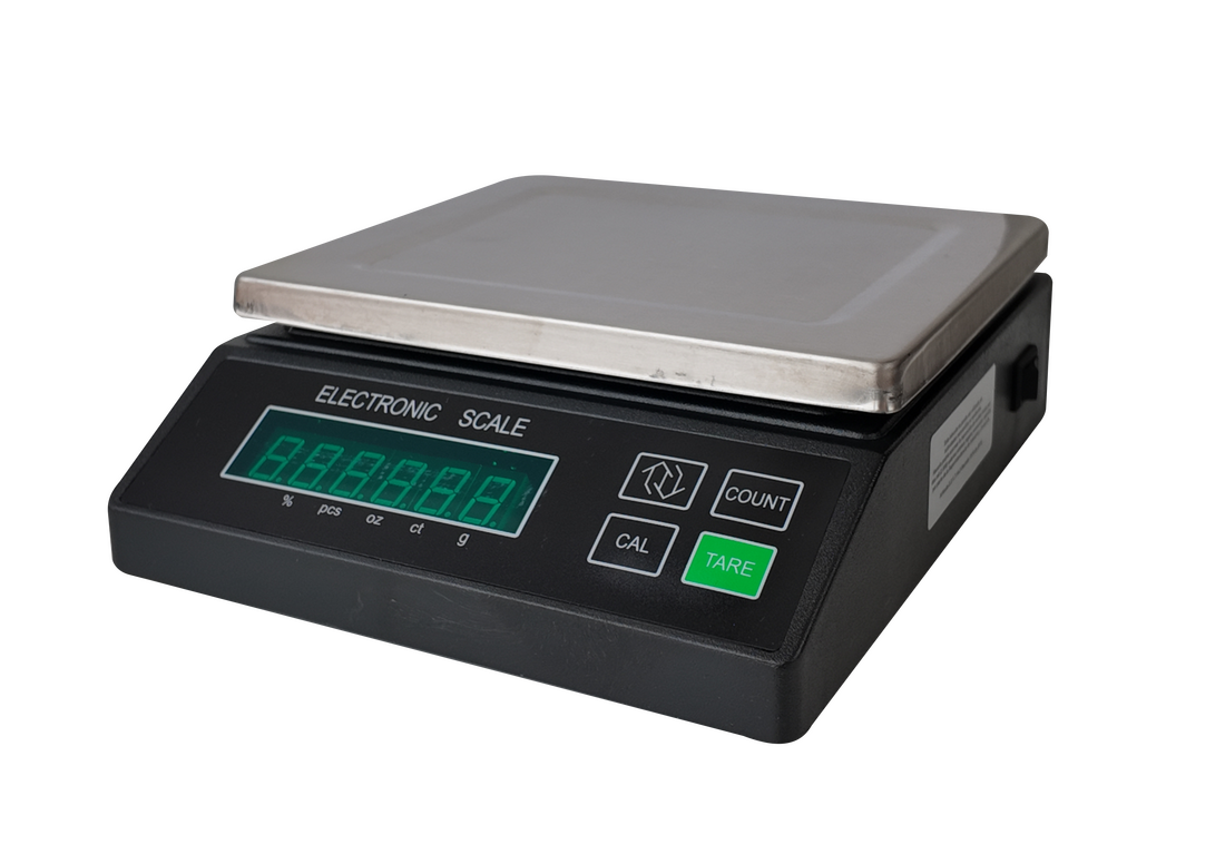 Gramera digital HYA 6kg vista lateral