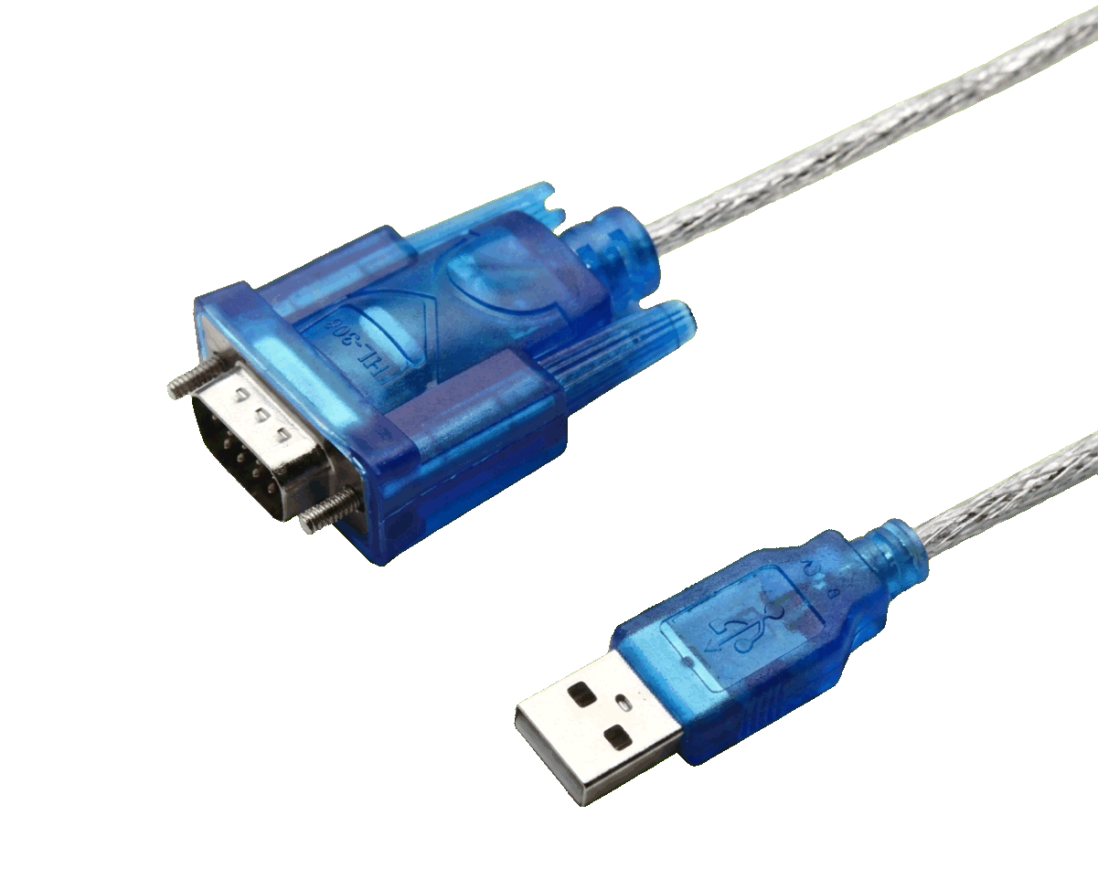 Cable convertidor USB a RS232 con chip CH340
