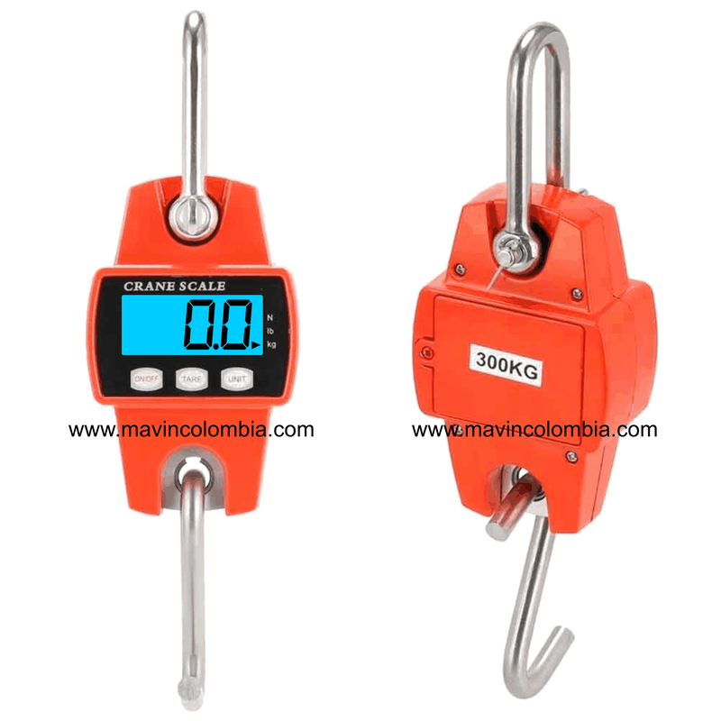 Dinamómetro digital de colgar 300kg tipo Crane Scale