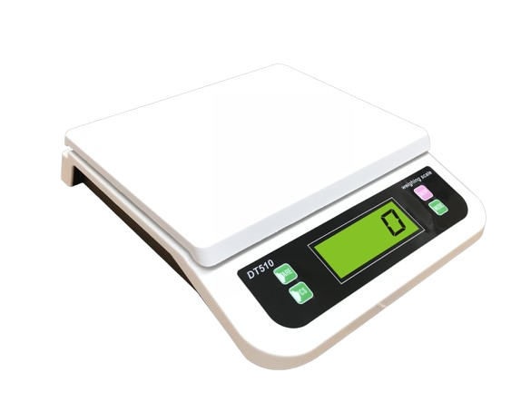 Gramera digital DT-510 10kg vista frontal con pantalla LCD