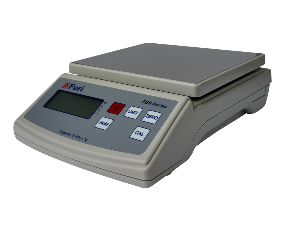 Gramera digital Furi FEH 6kg vista lateral