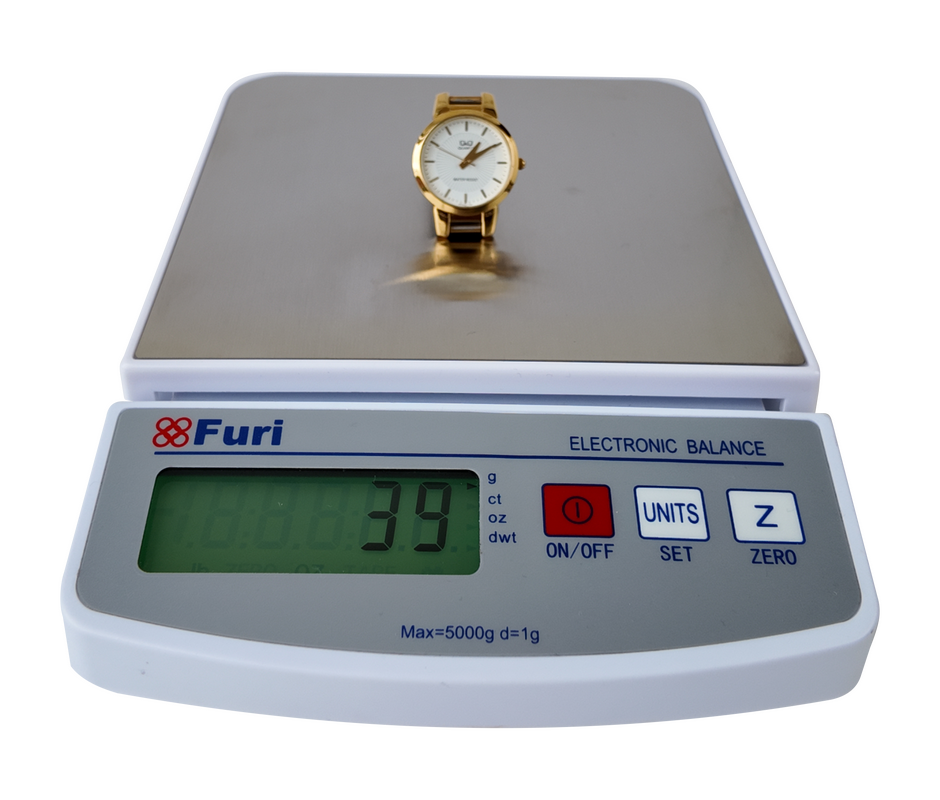 Gramera digital Furi FEJ 5kg bandeja de acero inoxidable