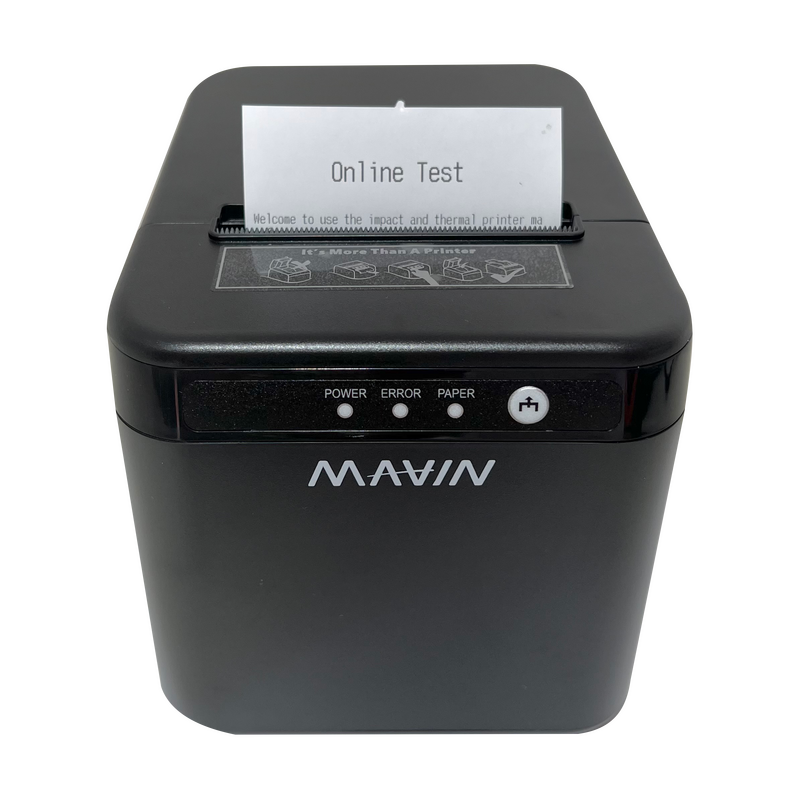 Impresora térmica USB 80mm en punto de venta