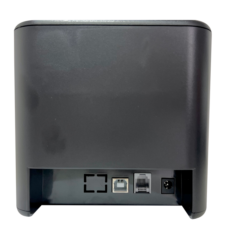 Impresora térmica USB 80mm imprimiendo ticket